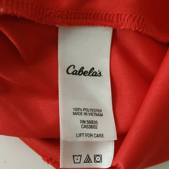 Cabelas Crewneck Athletic Shirt UPF 50 Men Size XL - Picture 4 of 6